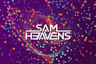 design house dj, edm logo