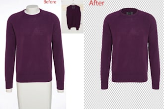 do ghost mannequin ,invisible man,wrinkle remove,shadow remove