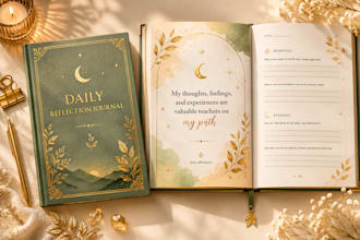 design professional journal, planner and  notebook