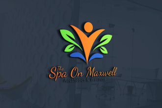 do premium modern logo with 3d mockup