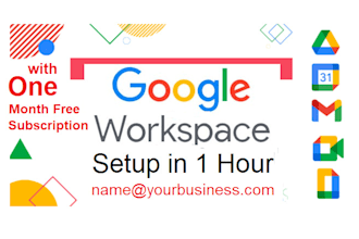 quickly setup google workspace, g suite in 1 hour