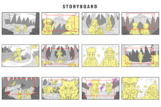 draw a great storyboard for movies or commercials