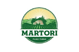 design modern and clean vegetable logo