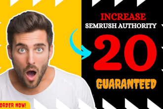 increase semrush authority 20 guaranteed