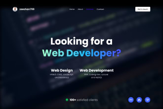 be your web developer in php , codeigniter and laravel framework