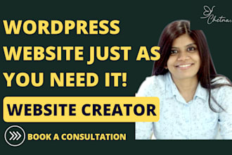 create a beautiful money making website for you in 7 days