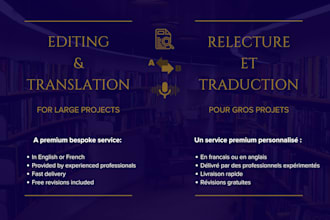 traduction relecture de livre book translation and editing