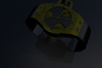 am good to make 3d low poly models, watches, and industrial parts