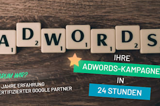 google ads kampagnen erstellen in deutsch oder englisch