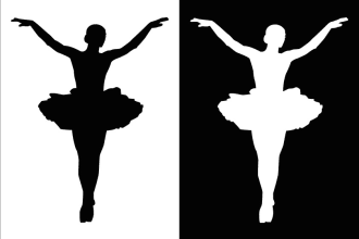design high quality vector silhouette