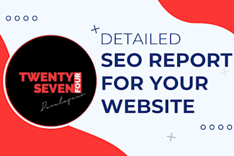 provide a complete SEO audit report for your website