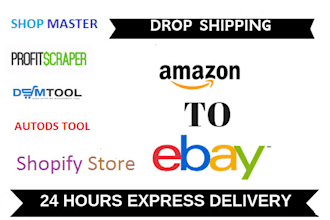 do amazon walmart shopify to ebay dropshipping  hot selling listings