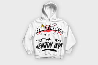 design streetwear clothing merch graphic t shirt and hoodie