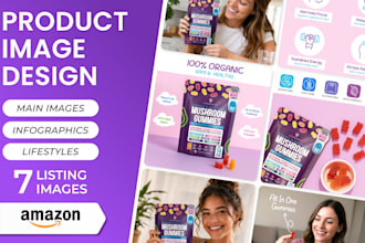 design amazon product listing images