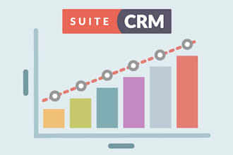 develop and customize suitecrm or sugarcrm modules, layouts, and dashlets