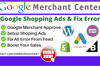 fix merchant misrepresentation issues, set and manage google shopping ads