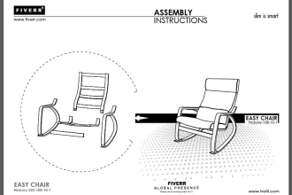 design furniture assembly instructions for your products