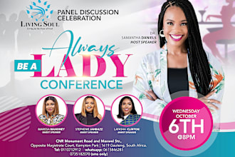 create exceptional church flyer or event flyer design