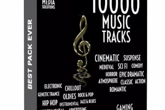 give you a 10 000 music tracks pack