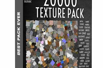 give you a massive pack with 20 000 textures