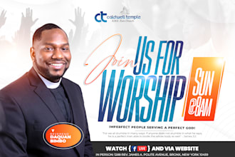 design exquisite church flyer