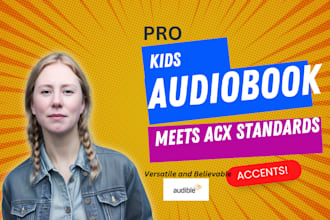 childrens audiobook story narration female voice over