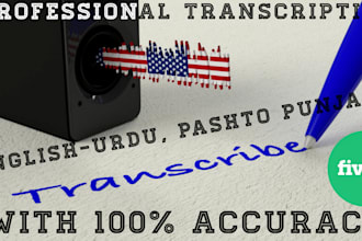 transcribe podcast of audio or video transcript