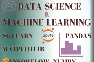 do data science and machine learning tasks in python