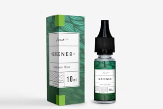 design standout product packaging, box label and packaging