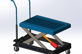 do fusion360 engineering, mechanical, industrial  and technical drawing service