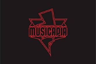 design cool arena rock band logo