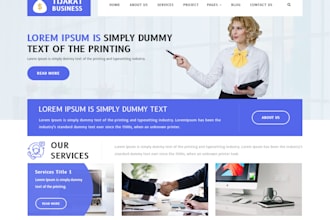 setup blog and website