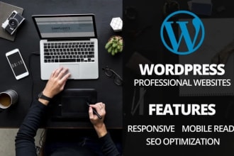 develop or redesign a gorgeous wordpress website for your business