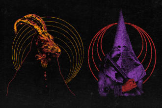 draw dark artwork your band or brand