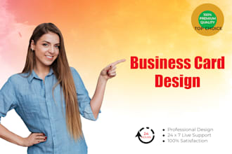 create elegant and professional visiting cards