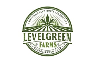 design industrial hemp cbd farm branding logo