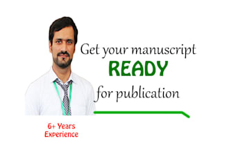 format your manuscript as per journal guidelines