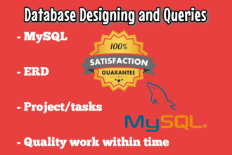 do your mysql database projects and assignments