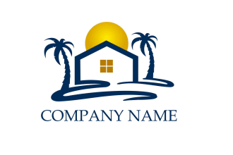 do an original unique high quality hotel and travel logo in one day delivery