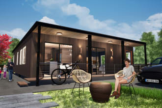 design shipping container home house, shops, restaurants, office, apartment