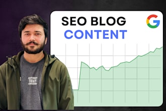 write SEO blog posts and articles as your content writer