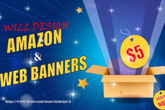 design any banner for your online and shopify store