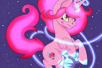 draw you a my little pony character