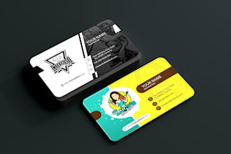 do print ready creative business cards, stationery design