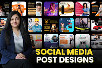 create instagram and facebook post designs
