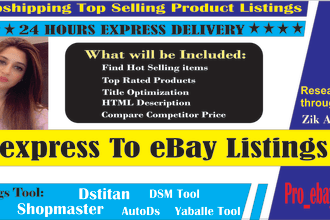 do aliexpress to ebay dropshipping top listings