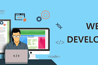 do javascript, HTML, CSS with PHP ,python development