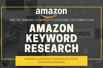 do amazon keyword research in depth to help you get ranked