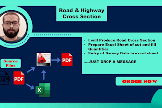 do precise earthwork estimation cut and fill highway and building autocad excel