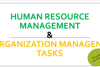 research on human resource and organization management